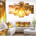 thumbnail image 1 of Design Art - Bright Sunset at Barbados Island, 1 of 3