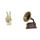 thumbnail image 1 of Escultura de estatua,Estatuas y figuras con gestos de los dedos de la mano,Estatua vintage,Estatua vintage de resina,figura artesanal,Escultura coleccionable,adorno artesanal de resina para el, 1 of 8
