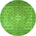 thumbnail image 1 of Ahgly Company Indoor Round Persian Green Traditional Area Rugs, 7' Round, 1 of 1