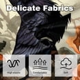 thumbnail image 3 of Crow Decorative Pillows Covers Set of 2 - Unique Patterns, 16x16, 18x18, 20x20 Inches - Throw Pillow Covers for Home Decor, Bedroom, Living Room for Various Occasions, 3 of 6