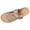 White, variant on Clearence Women’s Herringbone Flip Flops Summer Outdoor Sandals Thick Sewn Sole Non-Slip Garden Shoes Flower Embossed Design Arch Support Orthopedic Slides