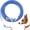 Blue, variant on Tie Out Cable for Dogs,10/20/30/50/100FT Dog Leads for Yard Chew Proof,Heavy Duty Tie Out Cable for Large Dogs Up to 125lbs,Dog Runner Tether (Red, 125Ibs 50ft)