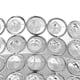 thumbnail image 4 of Crystal Cosmetic Makeup Tray 8in Round Display Tray Mirrored Metal Welded Structure for Food Perfume Jewelry Wine Silver, 4 of 5