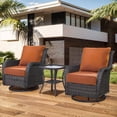 thumbnail image 3 of Bellefurn Outdoor Deep Seat Cushion 24 X 24 X 6 inch for Patio Furniture,Outdoor Chair Cushions Waterproof & Fade Resistant Patio Furniture Cushions for Wicker Chair, Sofa, Couch, 3 of 11