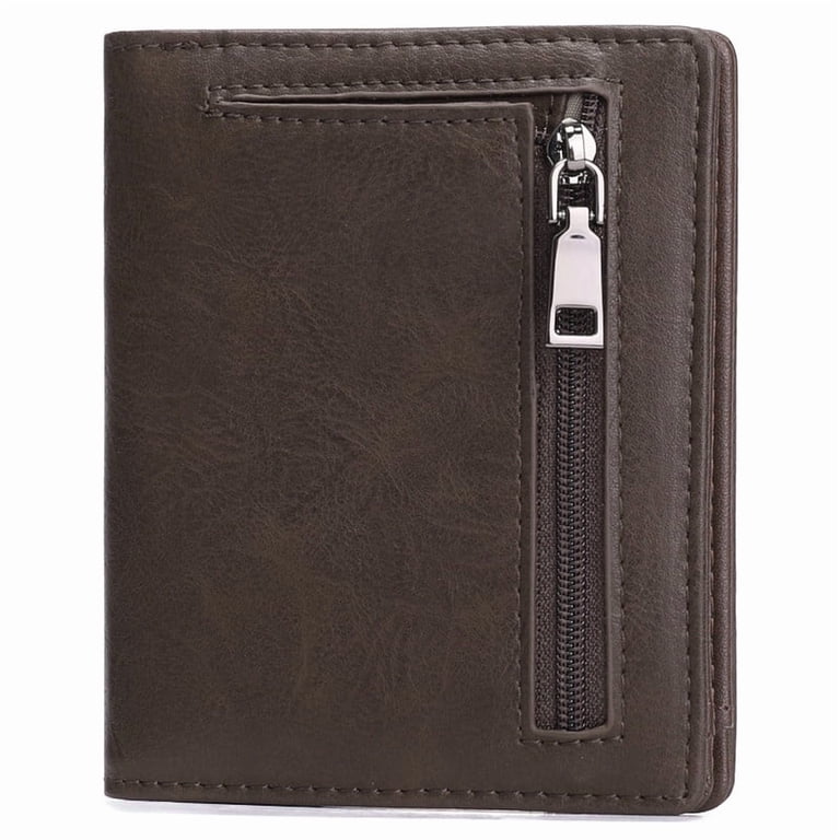GAEKEAO Men's Slim Bifold Leather Wallet, RFID Blocking photo 1