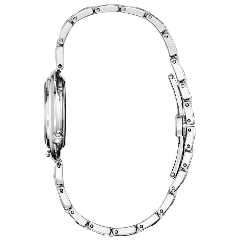 Citizen Women s Eco Drive Disney Ariel Diamond and Crystal Accent Watch with Mother of Pearl Dial EM0820 56N Walmart