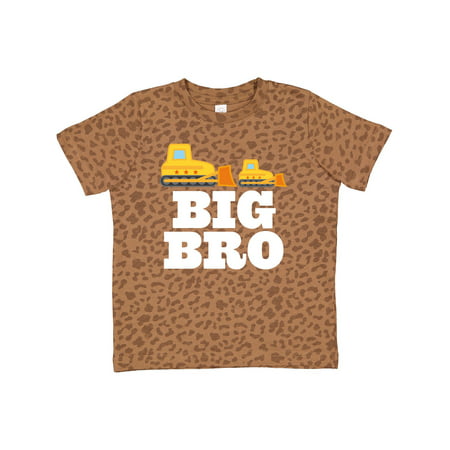 

Inktastic Big Bro Bulldozer Construction Brother Boys Gift Toddler Boy Girl T-Shirt