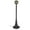 Black/Bronze, variant on Patio Living European 00460 Single Bronze Globe Lantern Patio Lamp-Color:Black/Bronze
