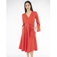 thumbnail image 5 of Vestido midi manga larga abierta AMAD Casual para mujer Talla S, 5 of 5