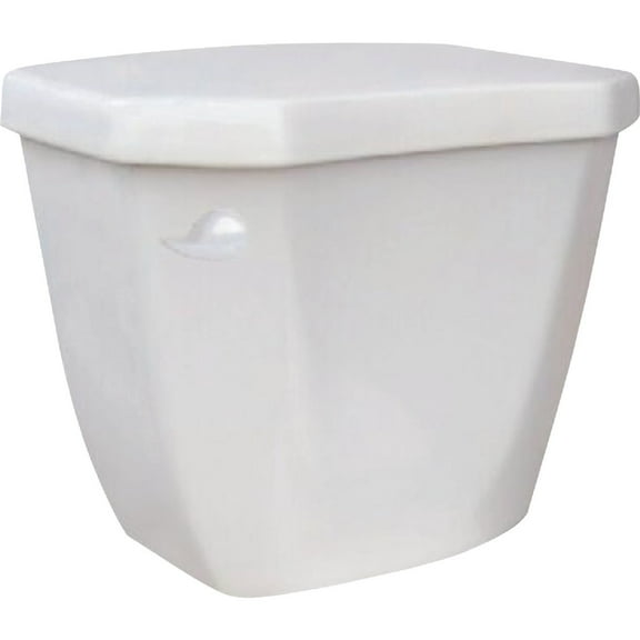 Compass Manufacturing Baltic White Vitreous China 1.28 GPF Toilet Tank 572-8292