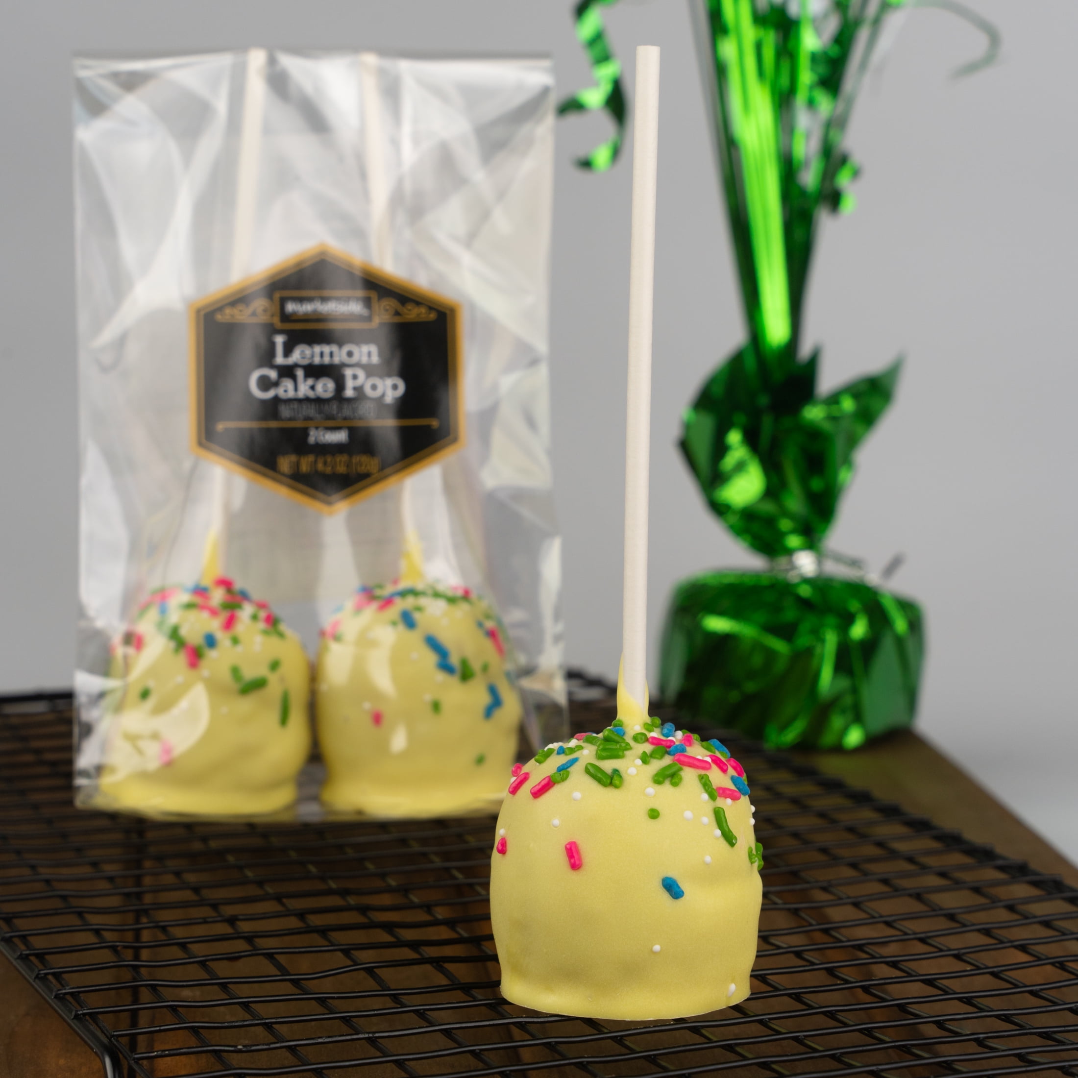 Marketside Lemon Cake Pops, 4.2 oz, 2 Count (Refrigerated)