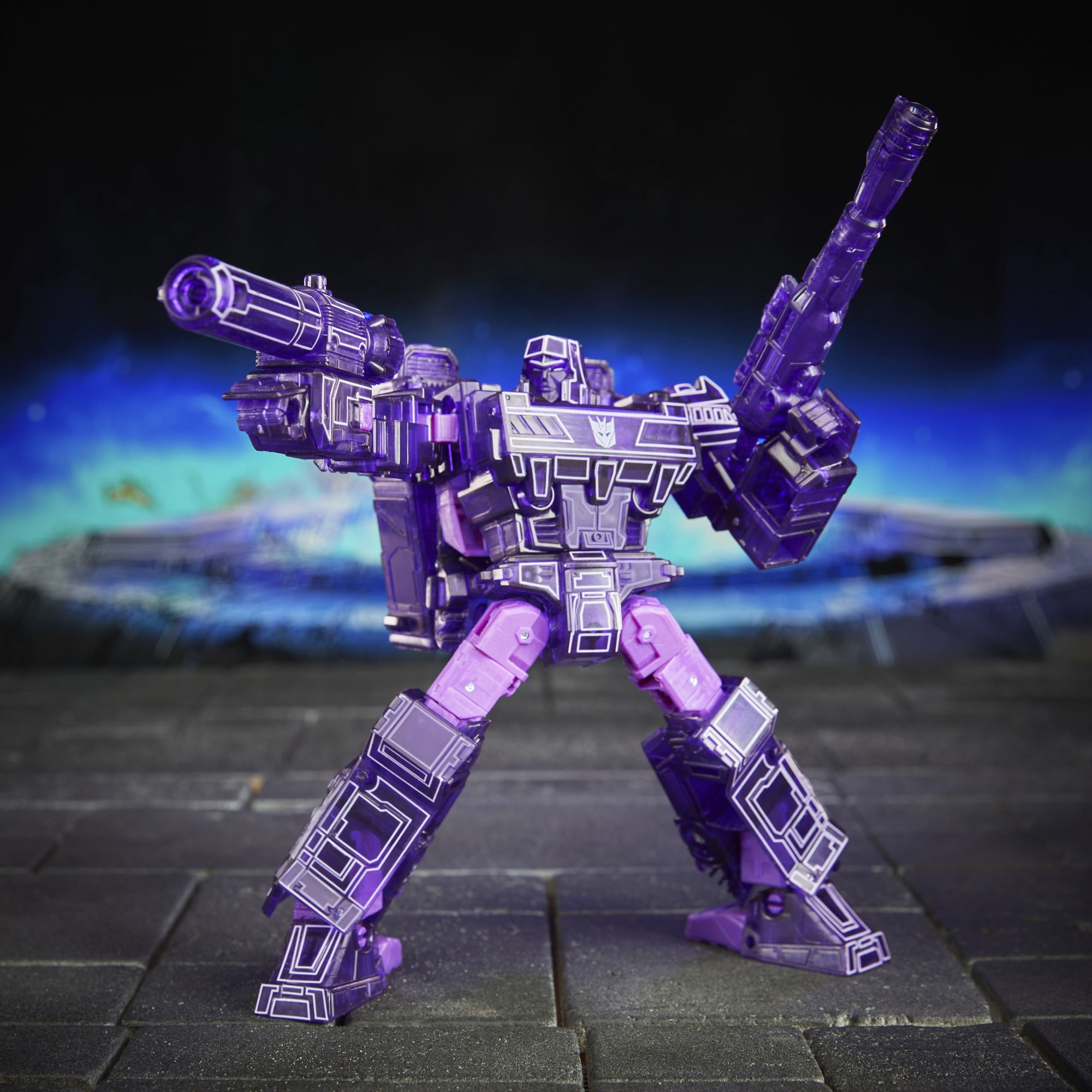 Transformers Toys Age of the Primes Dark Energon Megatron 6.75-inch Action Figure, Ages 8 and up