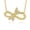 Gold, variant on Silver Dragonfly Infinity Necklace with Sparkling Accents, Classic Chain Pendant Necklace, Timeless Silver-Tone Necklace