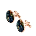 thumbnail image 2 of Tropical Plants Men's Stainless Steel Shirt Cufflinks Set - Suitable for Formal Attire - Ideal for Business Meetings and Special Occasions, 2 of 6