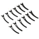 thumbnail image 1 of Pinzas para el cabello Strade Fareast Limited 12 Piezas Negro Liso 7,8 cm, 1 of 8
