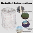 thumbnail image 5 of PET-U High Strength Braid Rope Pulling Rope Polyester Rope Multipurpose Bull Rigging 3/4 Inch x 100 Feet White Red, 5 of 7