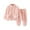 Light Pink, variant on Girls' Fashion Girls' Clothing Sets Girls Flannel Pajama Set Warm Winter Outfit Soft Sleepwear For Toddler Kids Cozy Home Loungewear