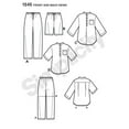 thumbnail image 3 of Simplicity Adult Size S-L Sleepwear Pattern, 1 Each, 3 of 3