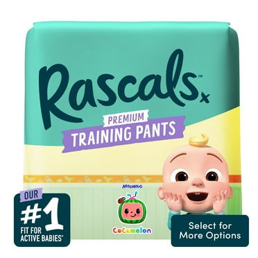 Rascals Cocomelon Edition Training Pants Size 5T-6T 32 Count (2 Pack of 16)