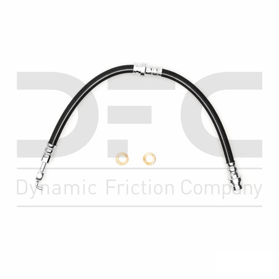 Rear Dynamic Friction Company Brake Line Hose 350-27039 For 2000-2004 Volvo S40, 2000-2004 Volvo V40