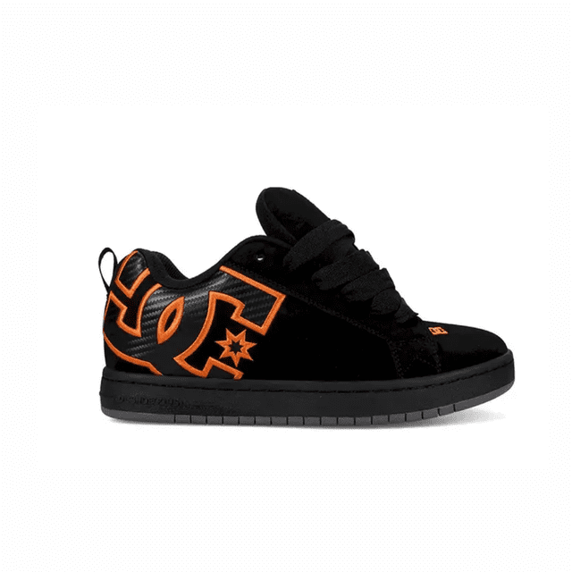 TENIS DC COURT GRAFFIK NARANJA