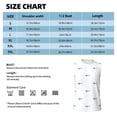 thumbnail image 6 of Haiem Men's Party Shark Cute Print Tank Tops Summer Sleeveless Cut Off Workout T-Shirts Fitness Vest Athletic Undershirts-Large, 6 of 8