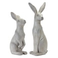 thumbnail image 2 of Melrose Sitting Rabbit Figurines - 24"- Set of 2, 2 of 4