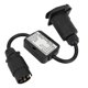 thumbnail image 2 of EUR 7 Pin Trailer Plug to USA 7 Pin Socket Adapter for RV, 2 of 5