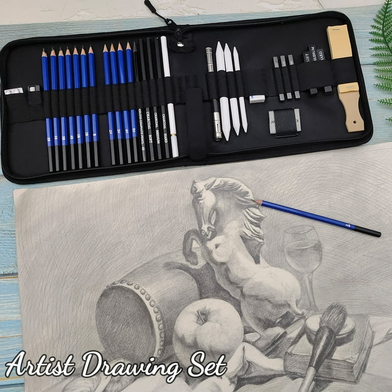 Sketching Set 33 PCS Drawing and Sketching Artist Kit Includes