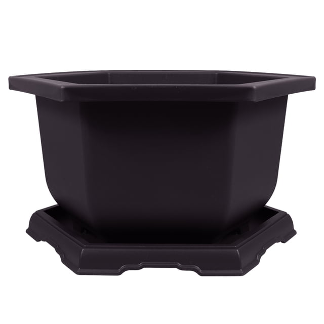 unbranded 1Jgo Maceta De Plástico Hexagonal Para Cultivo De Y Plantas Suculentas