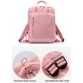 thumbnail image 2 of 13.3 14 pulgadas Business Pack USB School Bag Mochila para Mujer Hombre (Rosa), 2 of 9