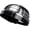Black, variant on Mens Docker Cap Brimless Skullcap Sailor Cap Rolled Cuff Retro Beanie Hat