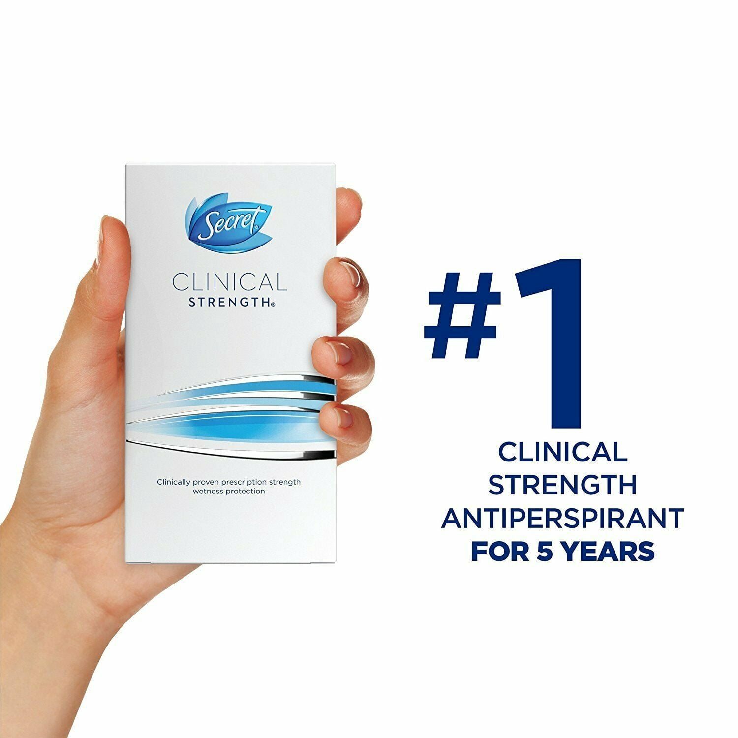 Secret Clinical Strength Antiperspirant Deodorant for Women, Stress, 3 Pack