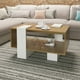 thumbnail image 3 of Mesa de Centro Estilo Moderno Mod.  PDC-26 Almendra-Blanco, 3 of 8
