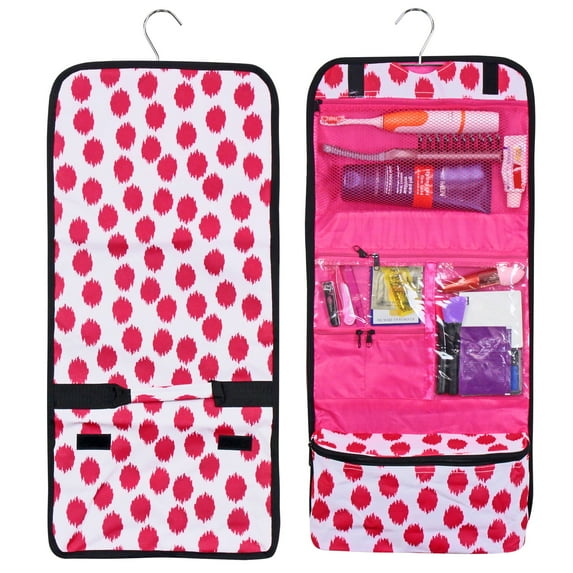 Zodaca Travel Hanging Cosmetic Carry Bag Toiletry Wash Organizer Storage