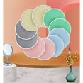 thumbnail image 6 of Organic Bamboo Reusable Nursing Pads,Washable Breastfeeding Pads - Nipple Pads/Breast Pads.4.8inch Breastfeeding Pads for Breastfeeding - Multicolor Pack of 14, 6 of 8