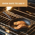 thumbnail image 4 of Farberware TrueCook 10" Frying Pan, Dishwasher and Oven Safe, Black, 4 of 13