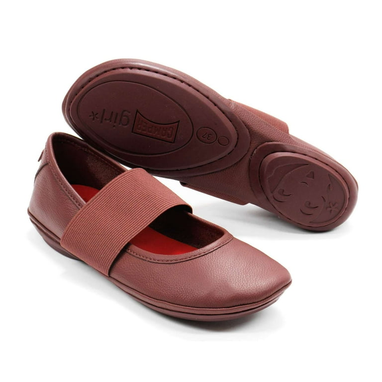 ◆CAMPER◆ Right Nina K201707001 Camper Women's Right Nina Flats, Burgundy,6 M US - Walmart.com