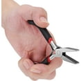 thumbnail image 5 of Jewelry Making Flat Nose Pliers, 5 Inch, Black, 5 of 5
