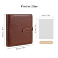 thumbnail image 4 of Riwcyla 128 Pockets Instant Photo Album Book Portable Card Picture Storage Case for Fujifilm Films Postcard Birthday Christmas Gift, 4 of 6