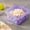 Purple, variant on COM1950s Mini Food Storage Containers with Lids,5Oz Airtight Meal Prep Containers for Portion Control,Stackable Kitchen and Refrigerator Organizer,Microwave Freezer Safe Transparent Container