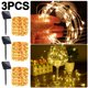 thumbnail image 1 of Cadena Luces Solares Lámpara Hadas Alambre Cobre Al (blanco Cálido 200LED), 1 of 9