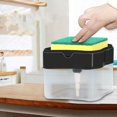 thumbnail image 2 of Soap Dispenser,Dish Soap Dispenser for Kitchen,Sponge Holder Sink Dish Washing Soap Dispenser, 2 of 3