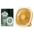 thumbnail image 3 of Ventilador de Ventilador colgante USB Recargable Atenuación continua con de amarillo Gloria Ventilador, 3 of 8