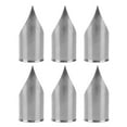 thumbnail image 1 of Stainless Steel Finger Lapel Angler, Bevel Free Design Finger Lapel Angler Overall Polishing Rounded Pointed Tip  For Garment Factory, 1 of 8