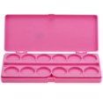 thumbnail image 3 of Palette de 24 grilles pour nail art, peinture, aquarelle, mélange de pigments, plateau de dessin pour manucure, rose rouge, 3 of 3