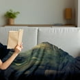 thumbnail image 3 of Steampunk Soft Flannel Fleece Throw Blanket, Portrait of a Steampunk Woman Subculture Themed Atmosphere, Cozy Plush for Indoor and Outdoor Use, 60" x 80", Multicolor, by Ambesonne, 3 of 5
