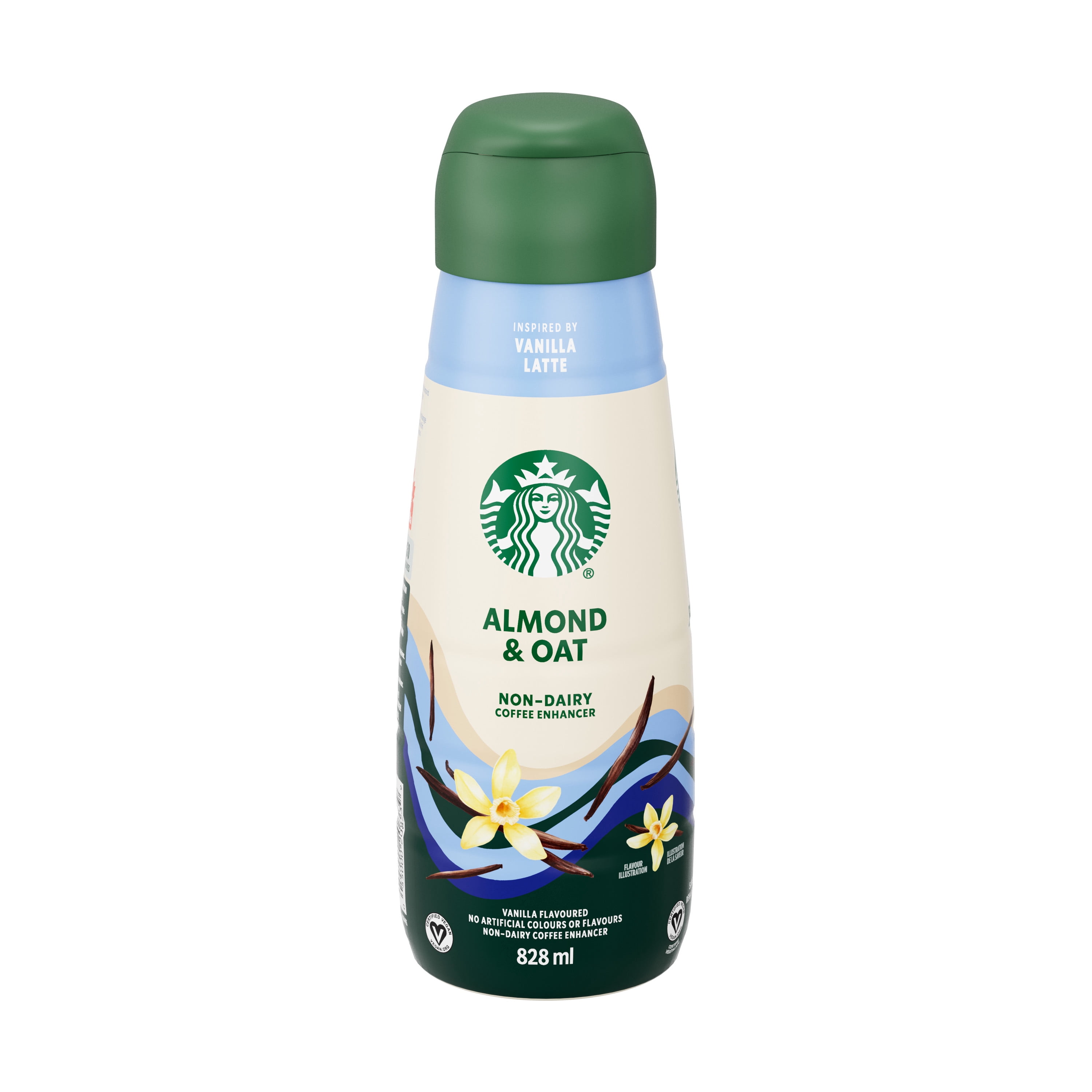 Starbucks Non-dairy Vanilla Coffee Enhancer, Blend of Almond & Oat, Vegan