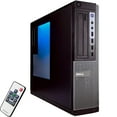thumbnail image 2 of Dell OptiPlex Desktop Computer PC w/RGB Lighting, Ultra-Fast Intel i5 Quad-Core, 8GB RAM, 500GB SSD, DVD-RW, Windows 10 Home, WiFi, Includes 24" Monitor and Periphio 4-in-1 Kit, 2 of 8