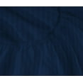 thumbnail image 5 of Luxury Hotel Bed Sheets and Pillowcase Set 1000 Thread Count 100% Cotton, 15" Inch Deep Pocket Premium Hotel Quality Smooth & Soft Bedding Sheet Set, Twin XL Size - Navy Blue Stripe, 5 of 5